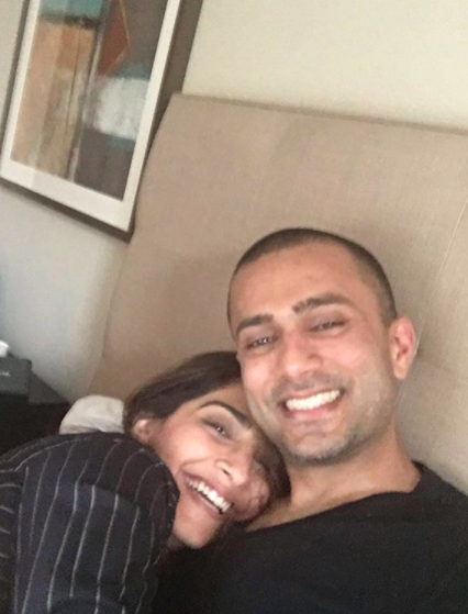 Sonam Kapoor Ahuja and Anand S Ahuja